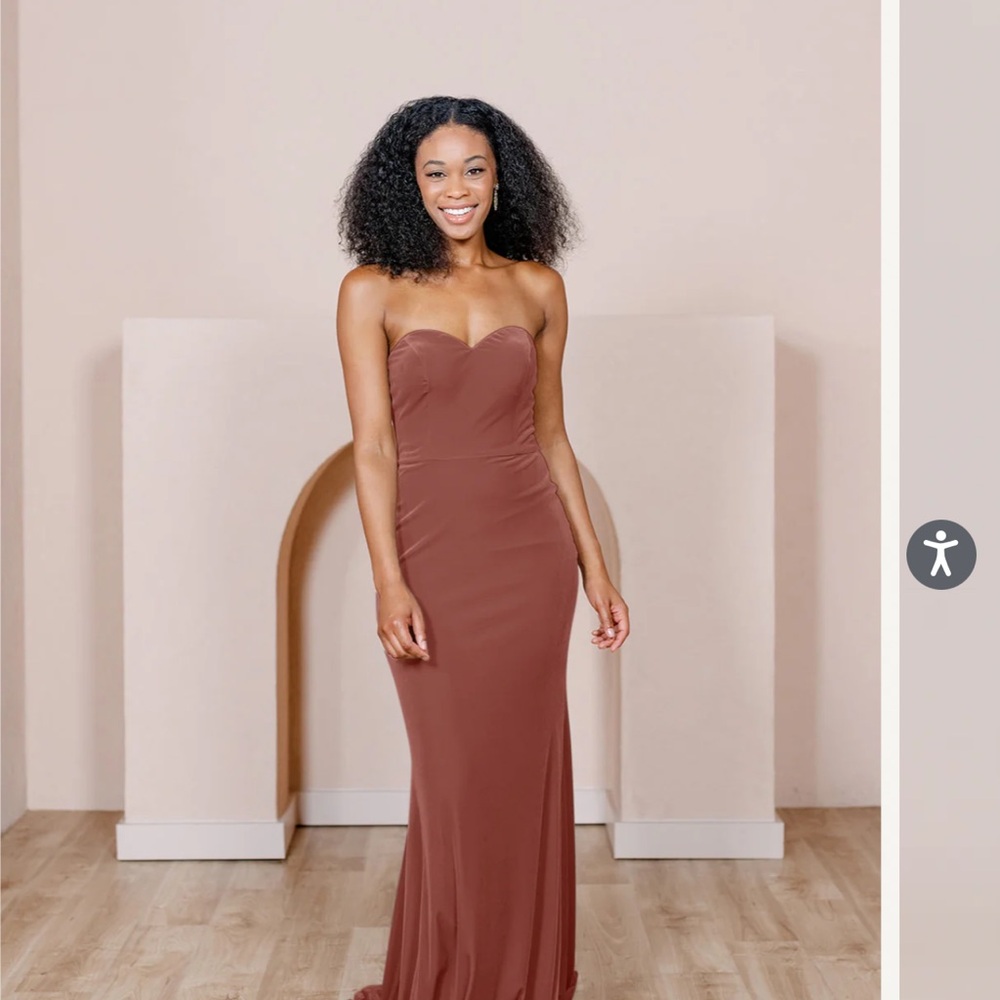 Revelry Quinn Velvet Dress Dusty Rose